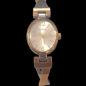 Timex Women's Two-Tone Gold and Silver Watch